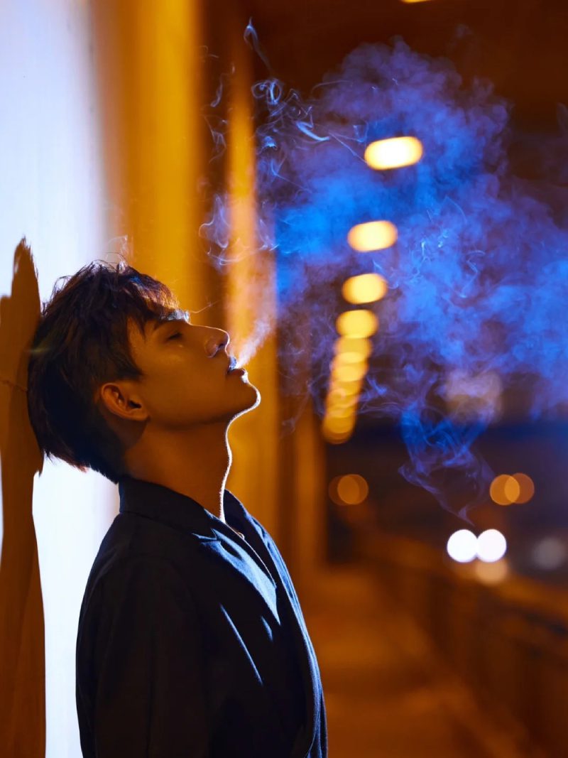 hình ảnh buồn của con trai