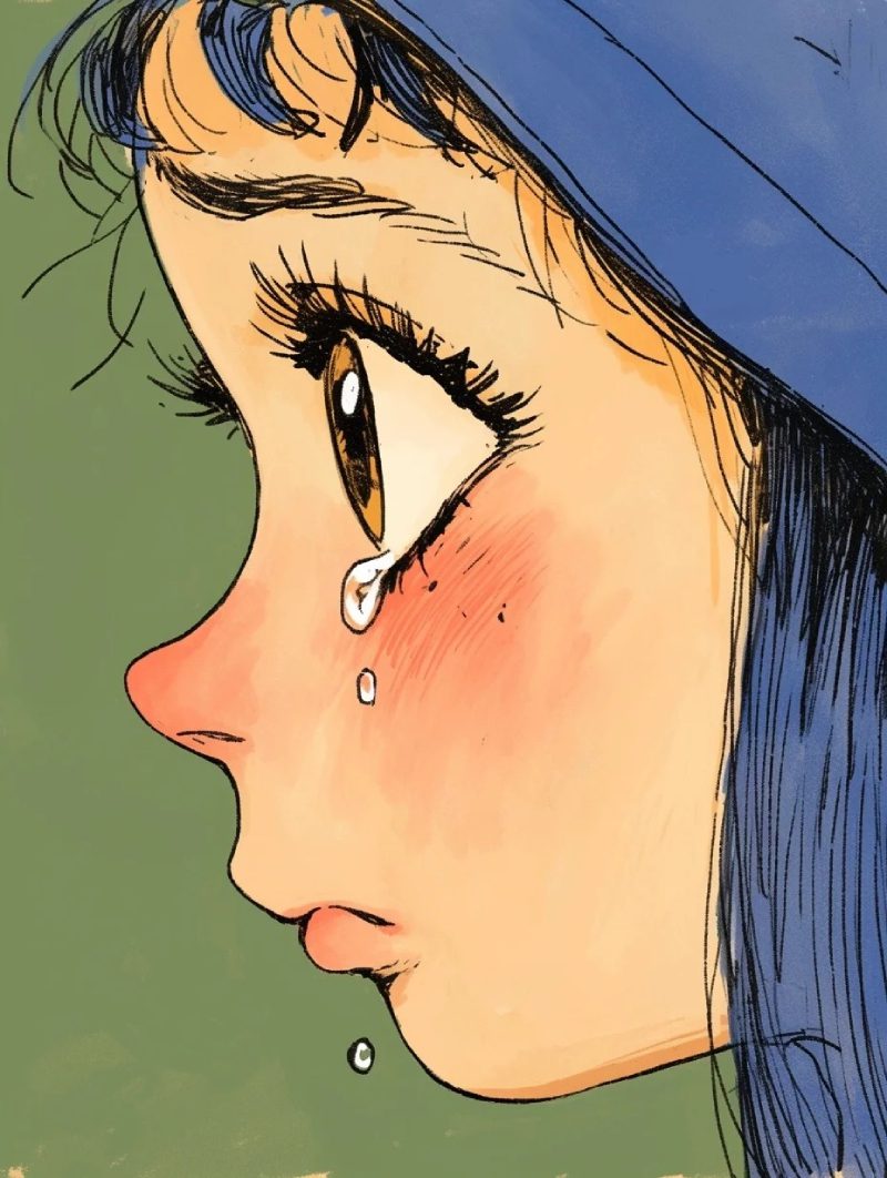 hình ảnh buồn khóc một mình cực đẹp 