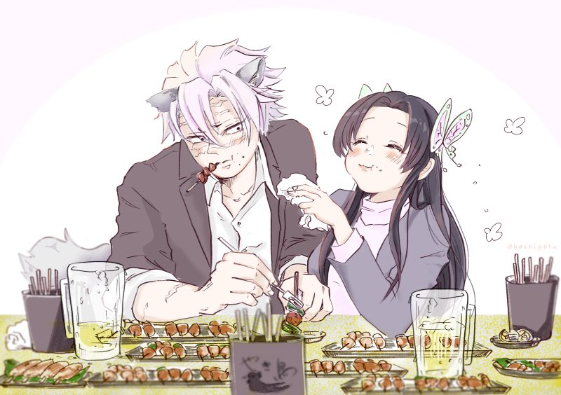 hình ảnh kanae và sanemi 