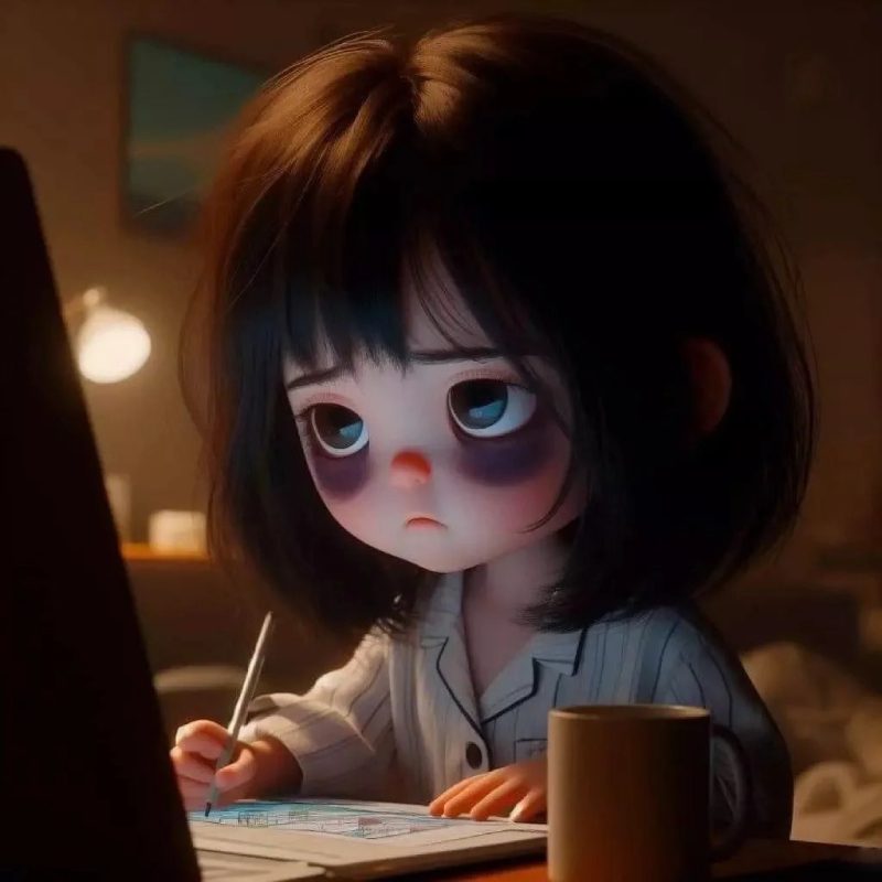 hình ảnh mệt mỏi 6