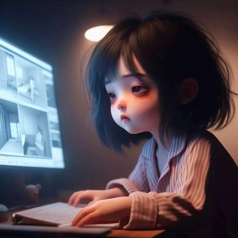 hình ảnh mệt mỏi kiệt sức