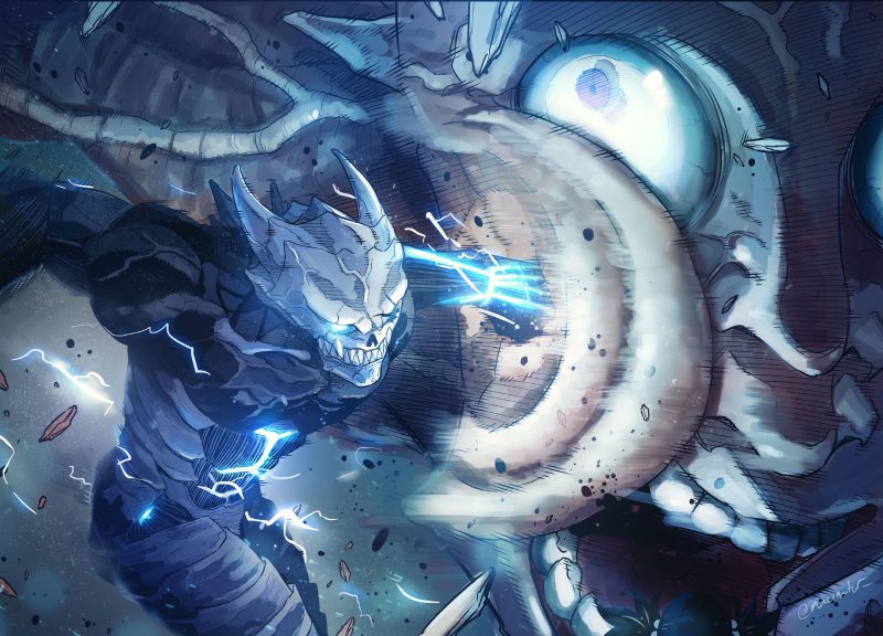 wallpaper động kaiju no 8 anime