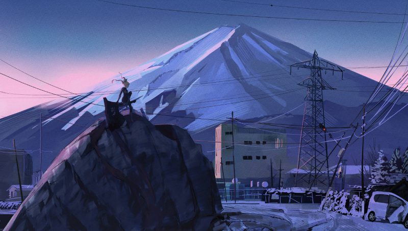 hình nghệ thuật kaiju no 8 anime