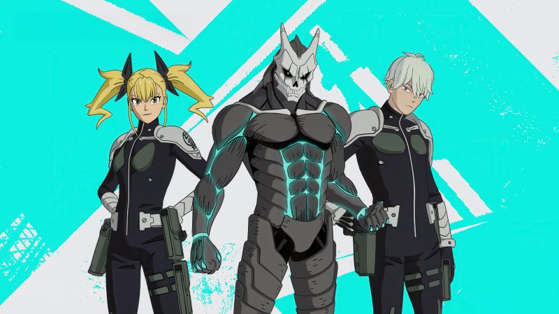 ảnh bìa facebook kaiju no 8 anime