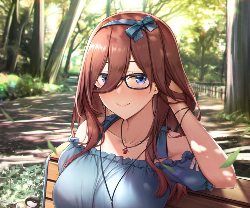 hình nền điện thoại miku nakano full HD