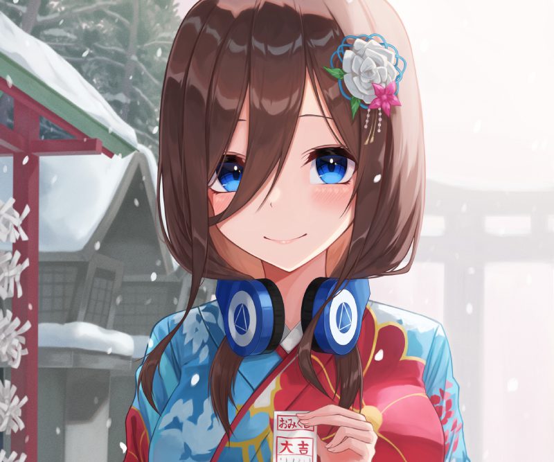 miku nakano profile picture 4k