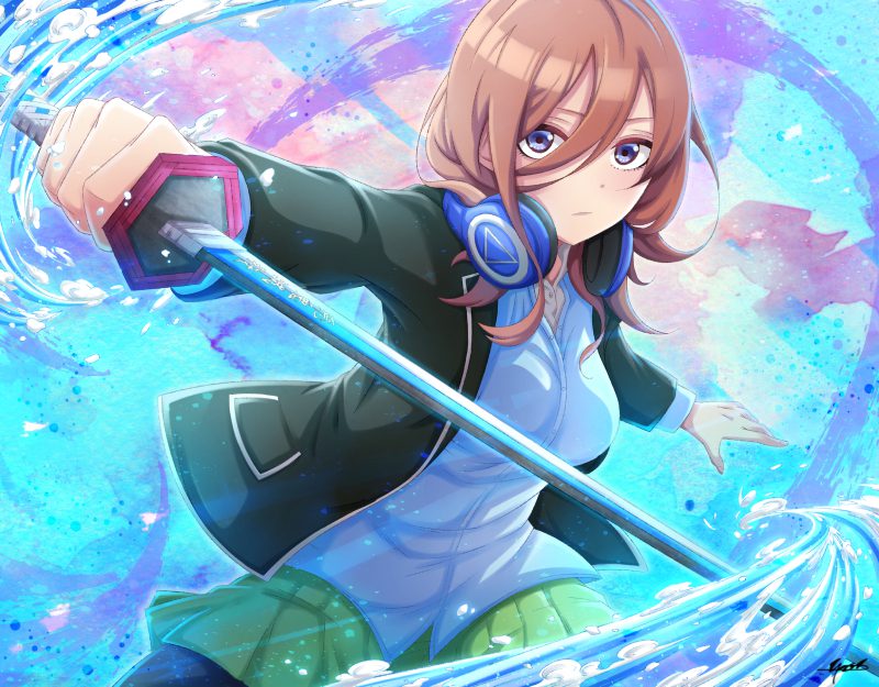 miku nakano hình nền máy tính anime