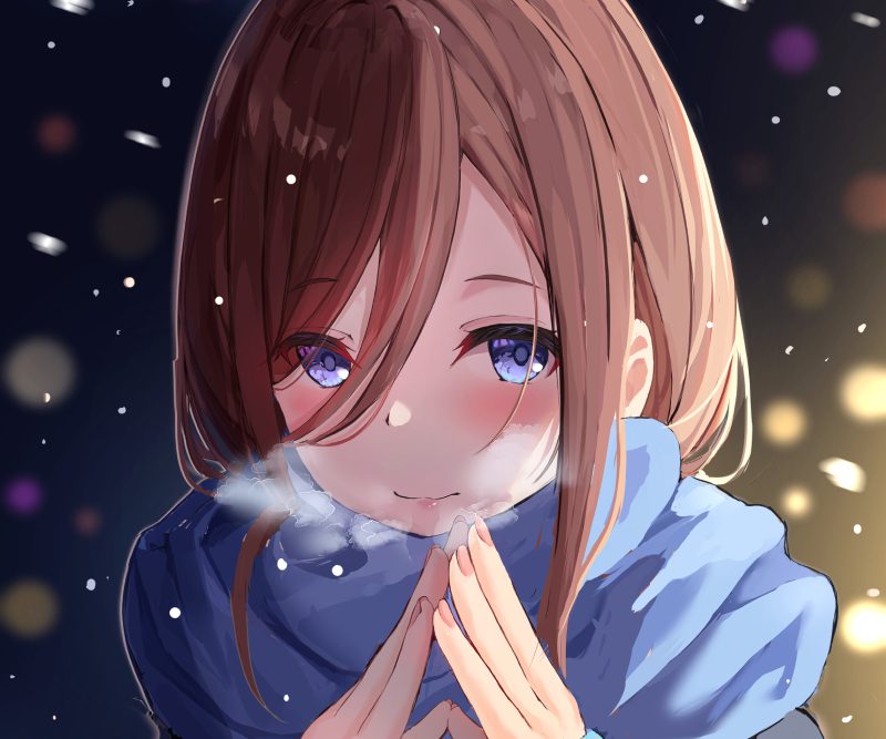 ảnh chibi miku nakano đáng yêu