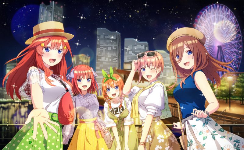 hình nền miku nakano anime girl xinh