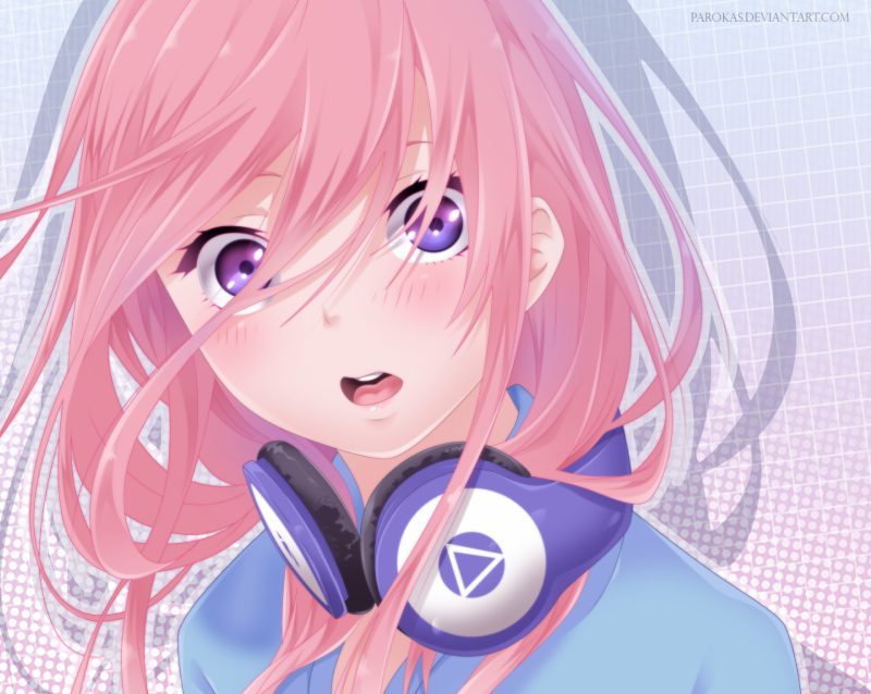 hình nền miku nakano chất lượng cao