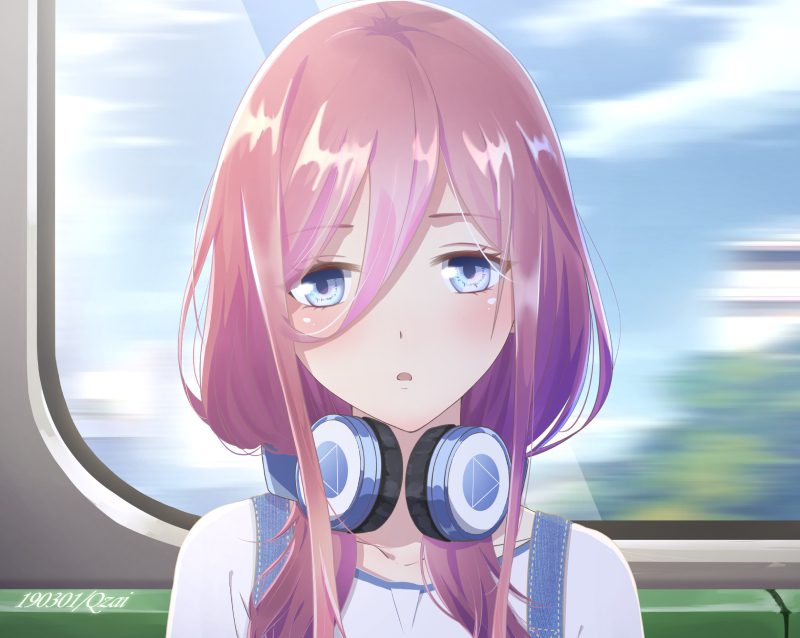 girl anime miku nakano aesthetic