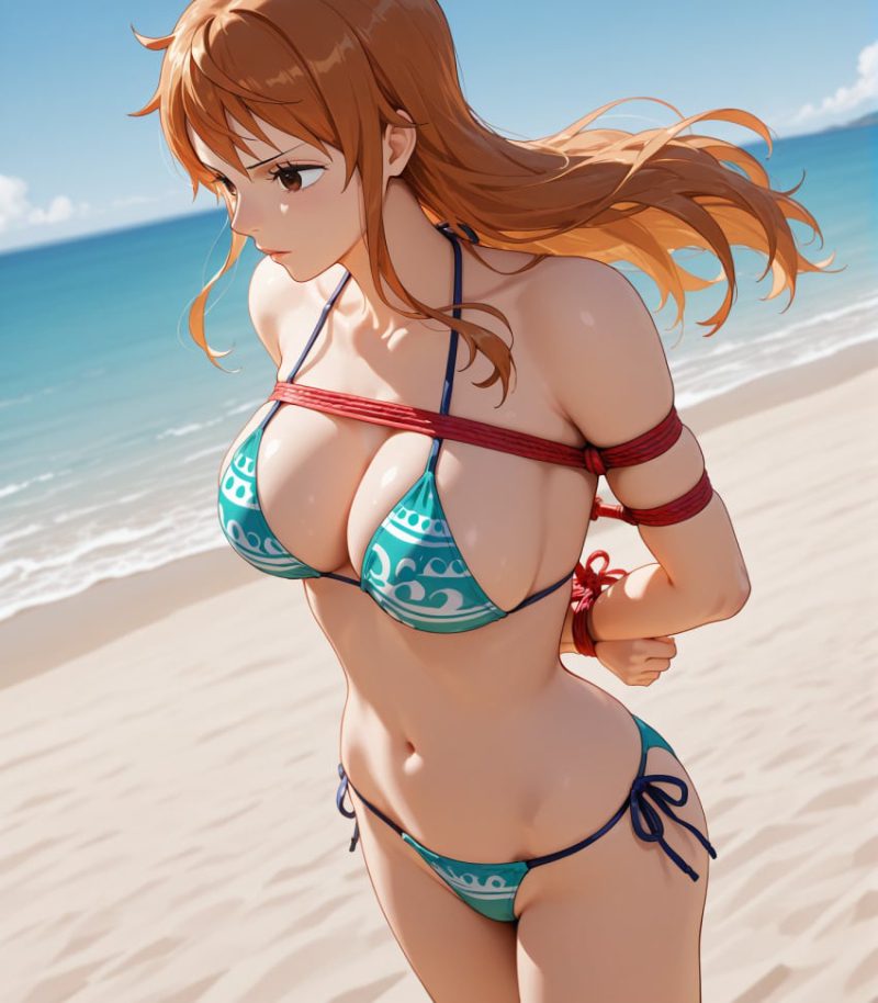nami sexy với ánh nhìn khiêu gợi