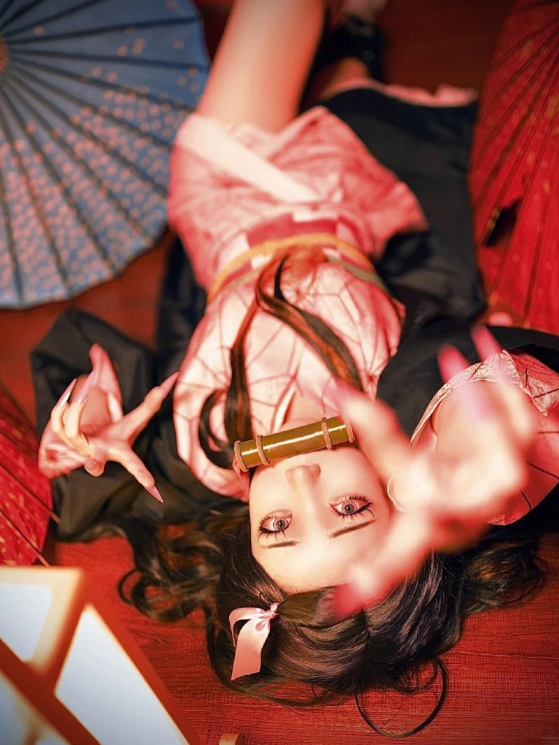 cosplay nezuko phong cách hiện đại