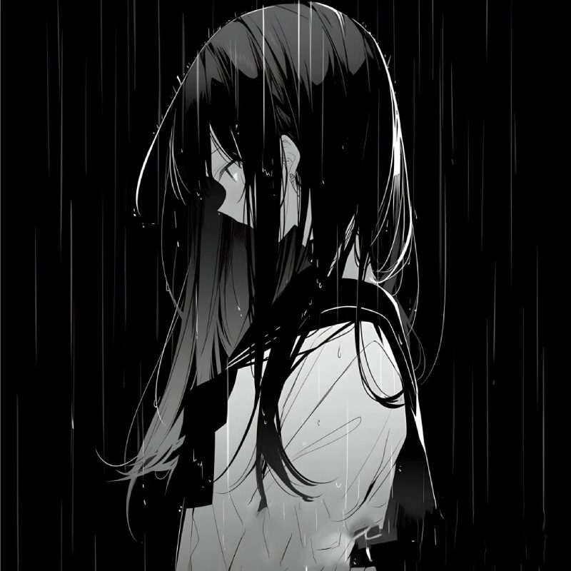 Avatar anime ảnh khóc 2