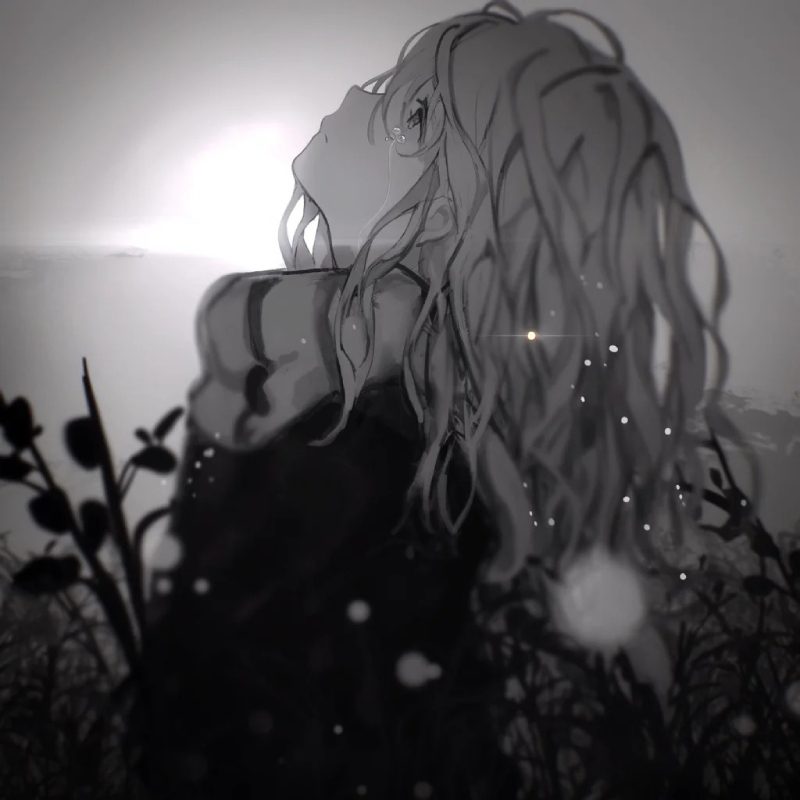 Avatar anime ảnh khóc 6