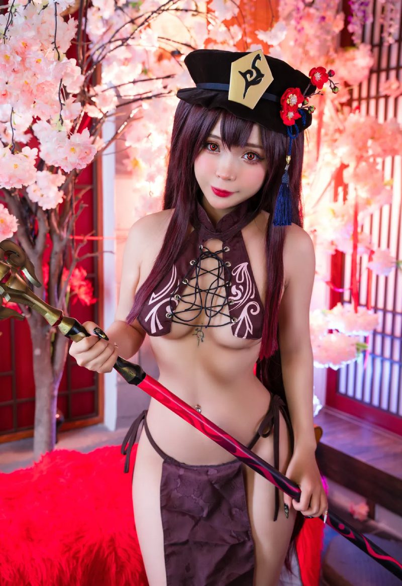 Cosplay Hu Tao R34 1