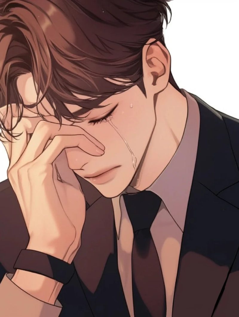 Hình ảnh khóc che mặt nam 2