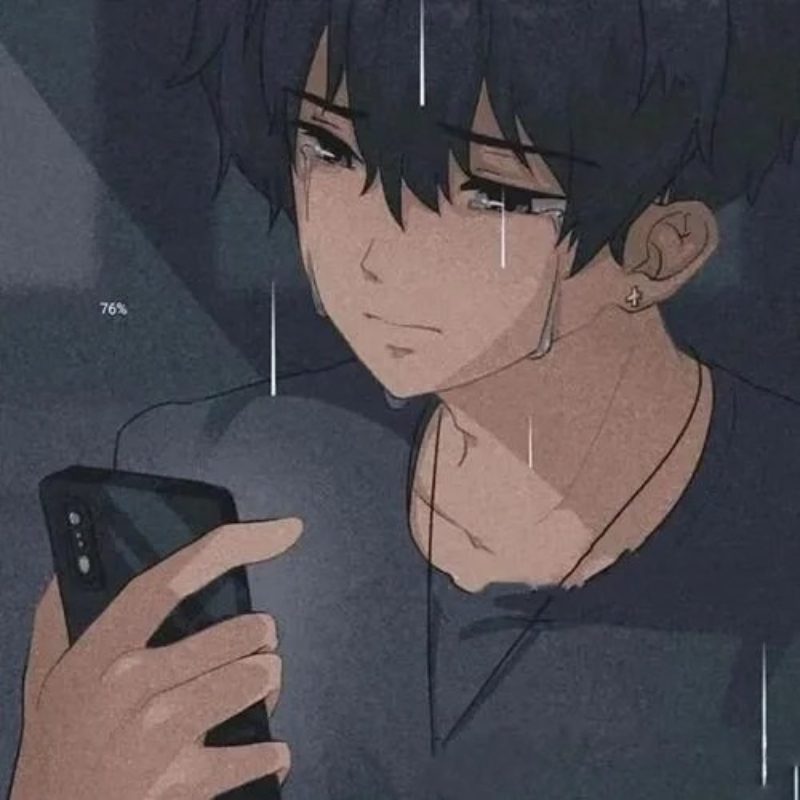 Hình ảnh khóc che mặt nam 3