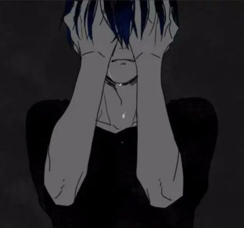 Hình ảnh khóc che mặt nam