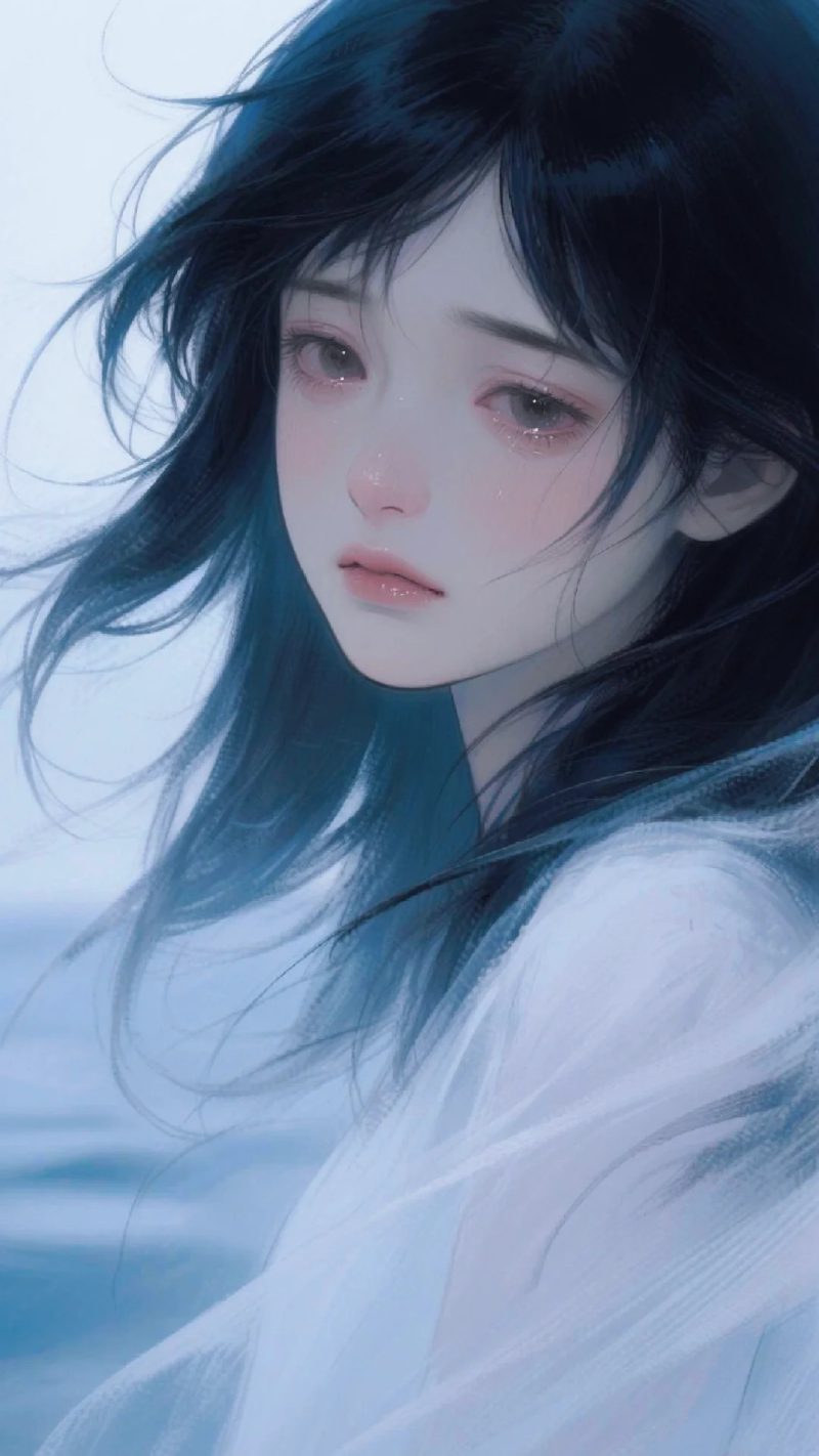 Hình ảnh khóc che mặt nữ 10