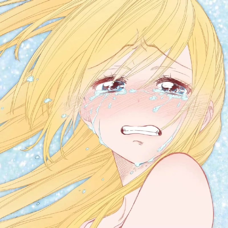 Hình ảnh khóc che mặt nữ 9