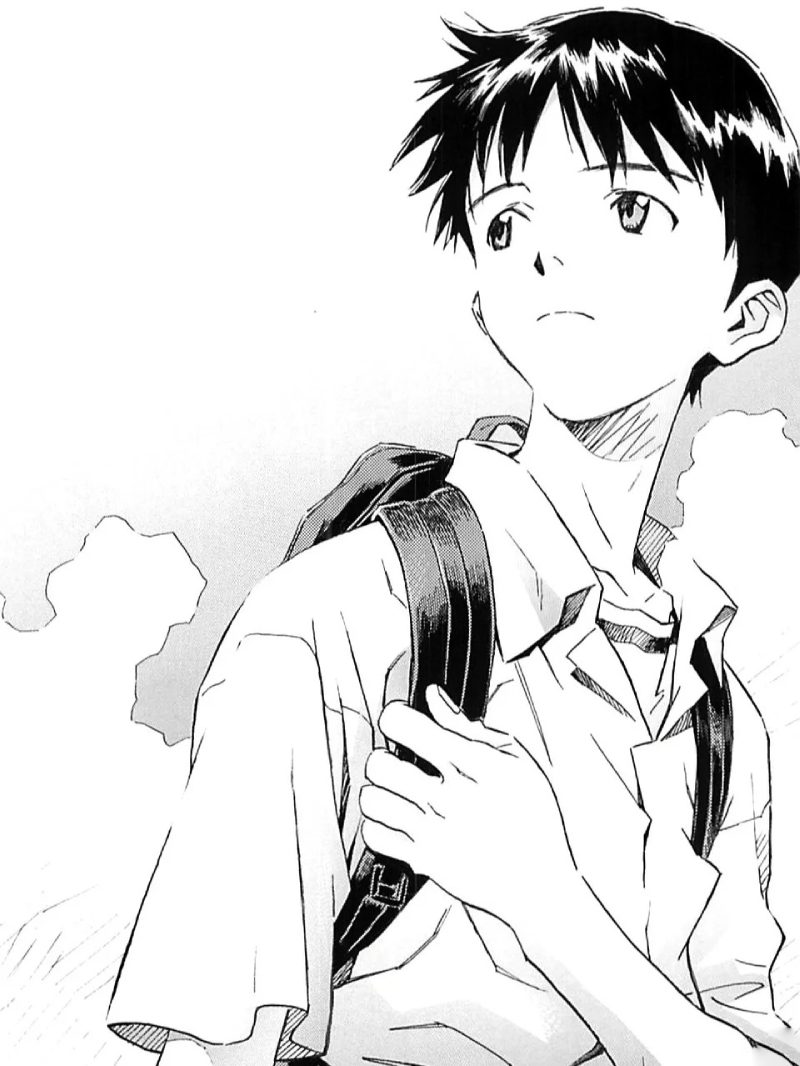 ảnh anime đen trắng 2