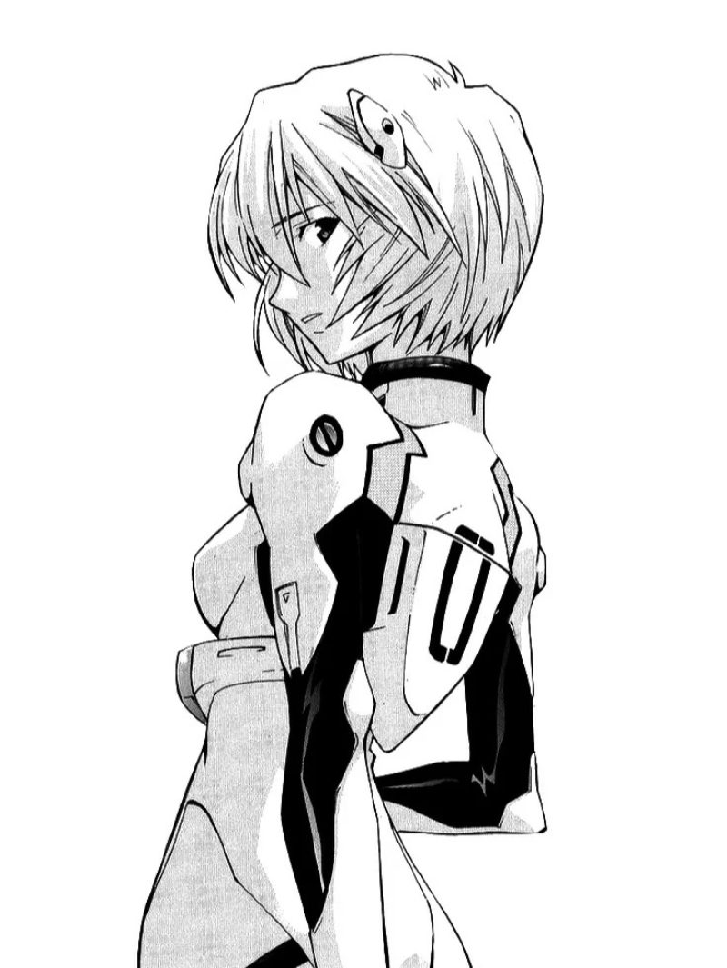 ảnh anime đen trắng ngầu