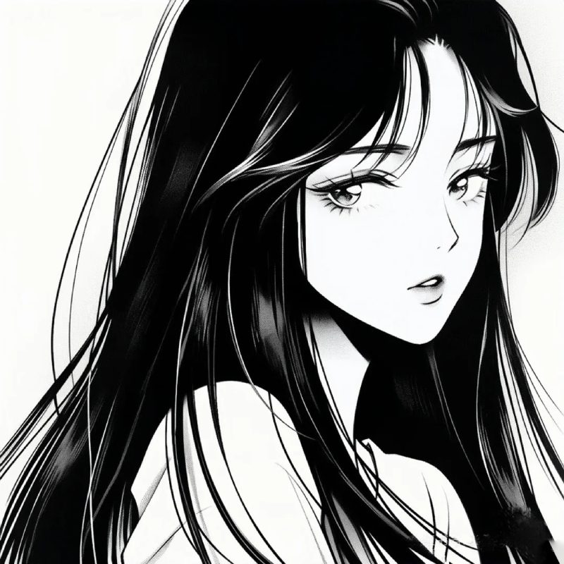 ảnh anime girl lạnh lùng vô cảm 1