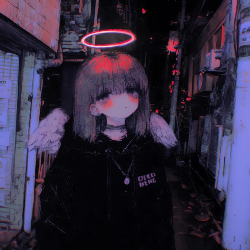 ảnh anime girl lạnh lùng vô cảm 12