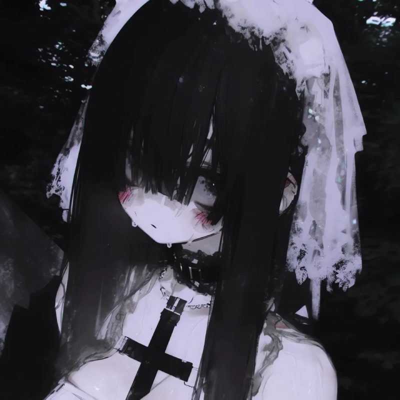 ảnh anime girl lạnh lùng vô cảm 15