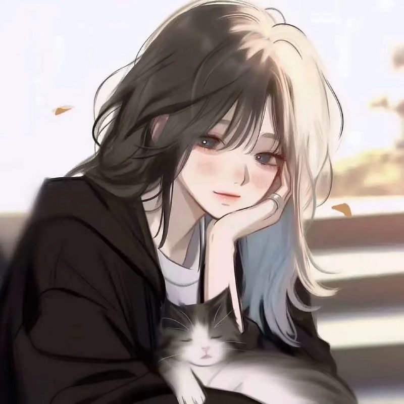 ảnh anime girl lạnh lùng vô cảm 23