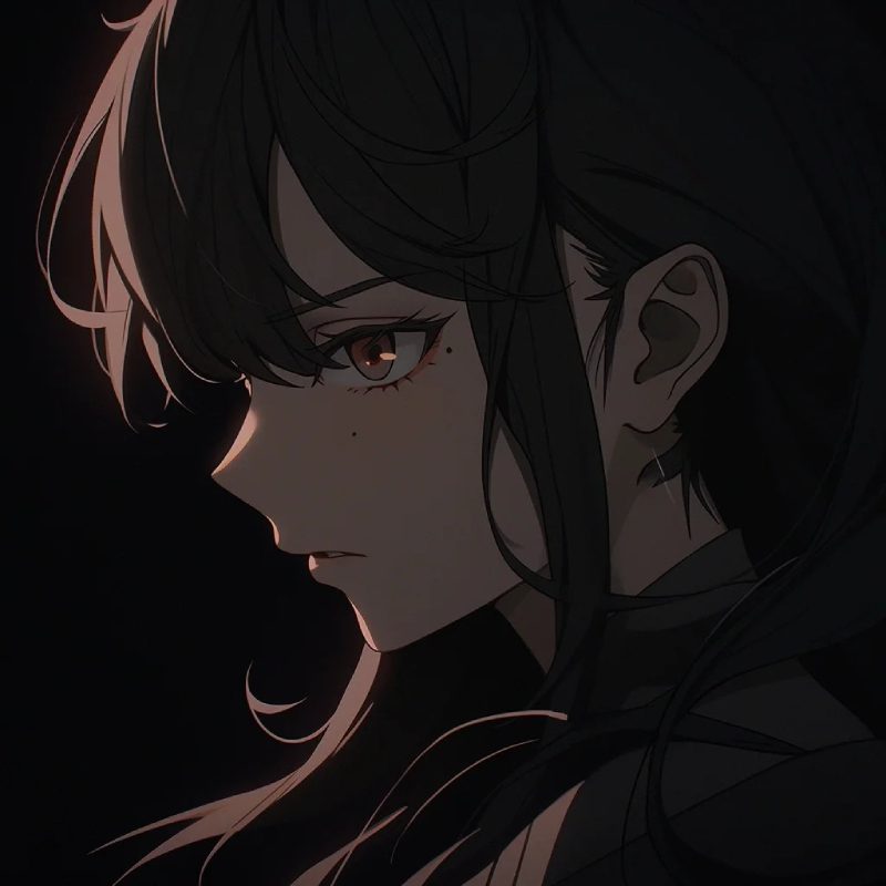 ảnh anime girl lạnh lùng vô cảm 26