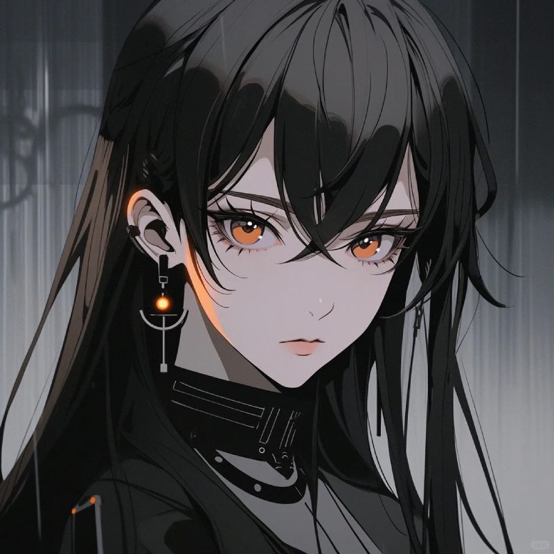 ảnh anime girl lạnh lùng vô cảm 28