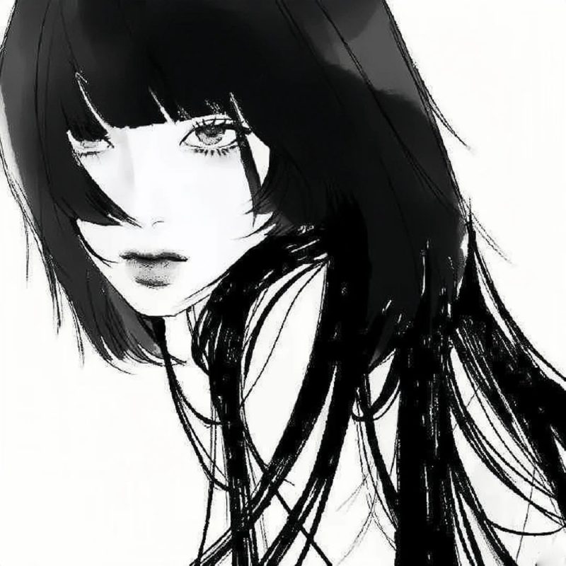 ảnh anime girl lạnh lùng vô cảm 3