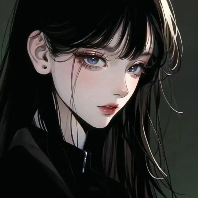 ảnh anime girl lạnh lùng vô cảm 5