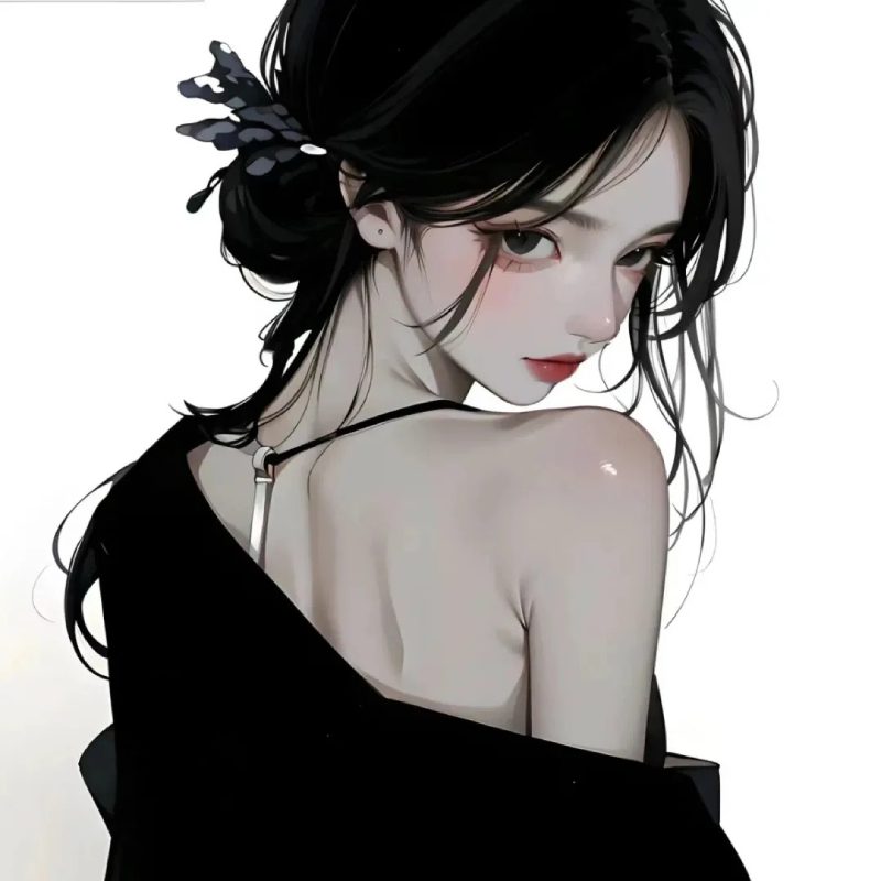 ảnh anime girl lạnh lùng vô cảm 6