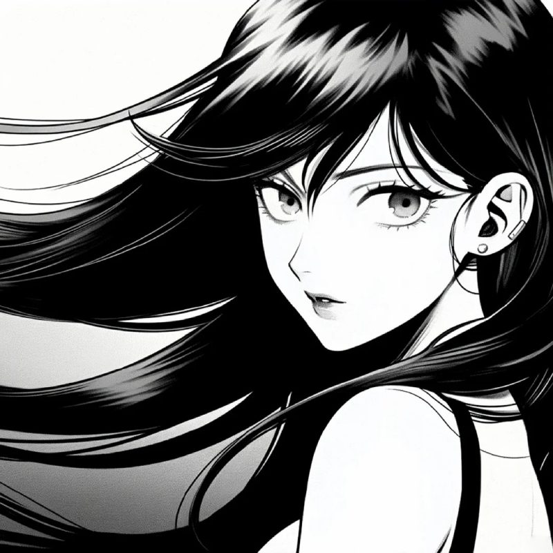 ảnh anime girl lạnh lùng vô cảm