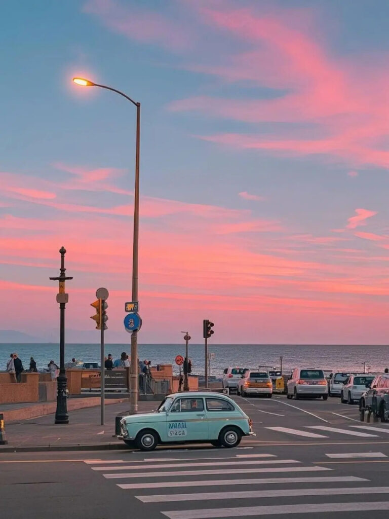 ảnh bầu trời đẹp màu hồng 14