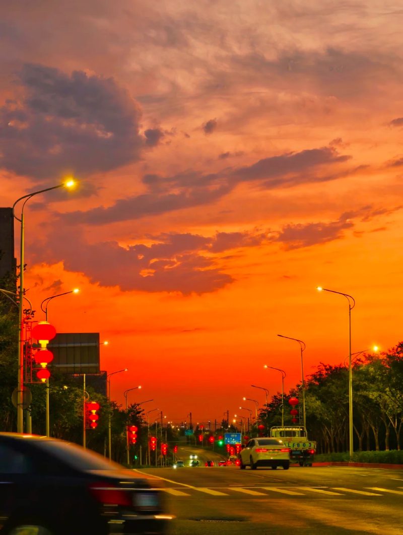 ảnh chụp bầu trời hoàng hôn