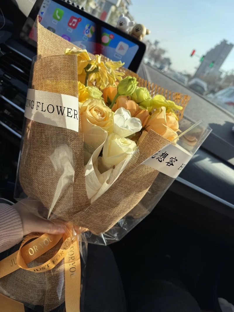 ảnh chụp bó hoa