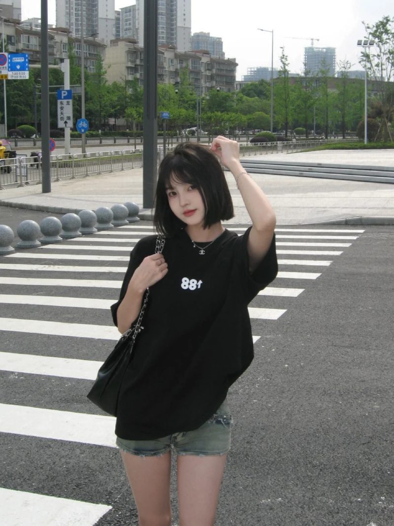ảnh hot girl tóc ngắn 22