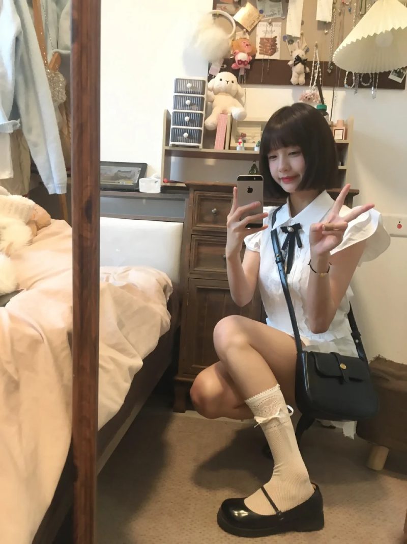 ảnh hot girl tóc ngắn 26