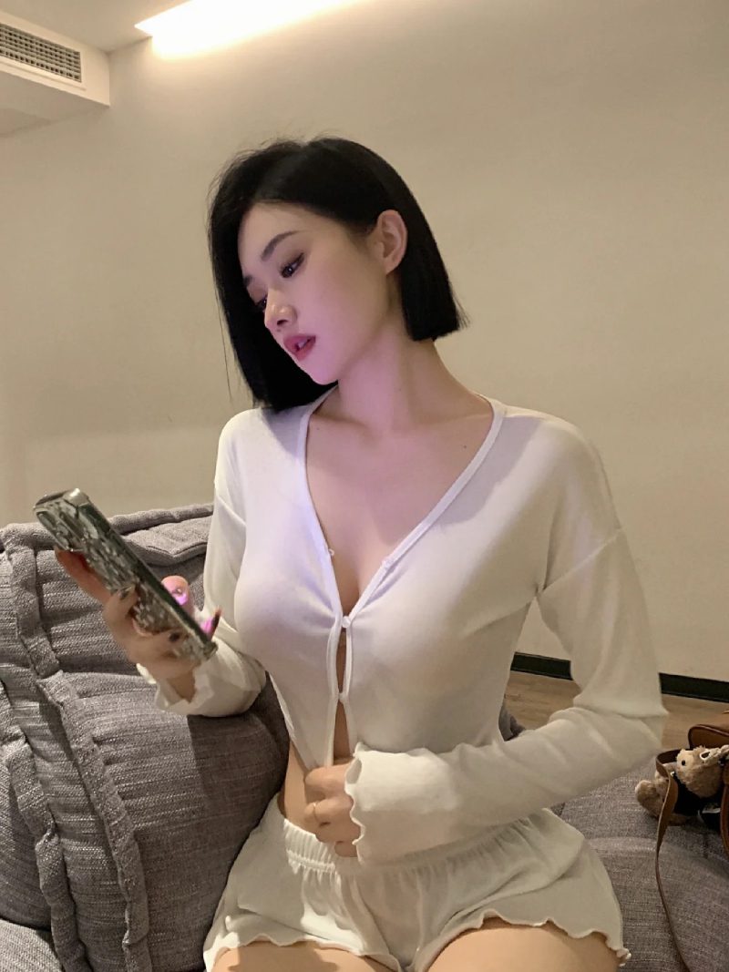 ảnh hot girl tóc ngắn 6