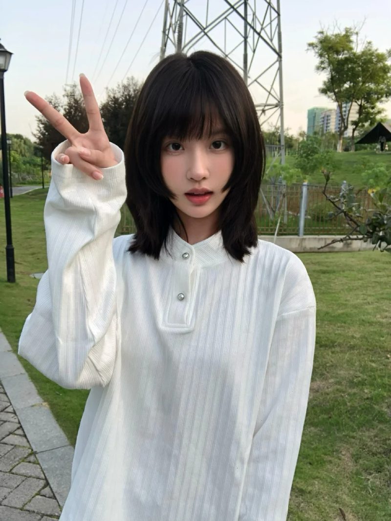 ảnh hot girl tóc ngắn