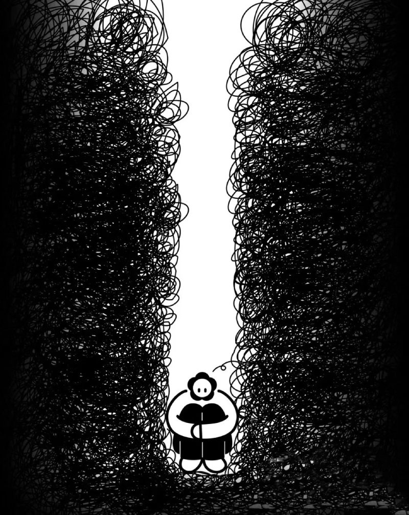 ảnh suy nghĩ nhiều