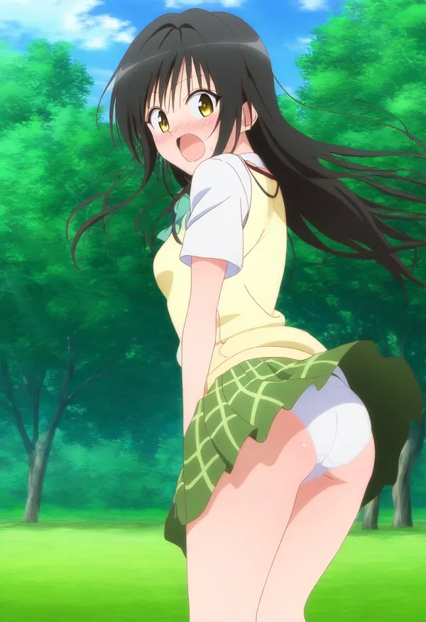 ảnh tốc váy anime 14