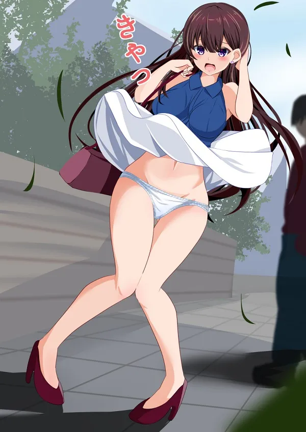ảnh tốc váy anime 15