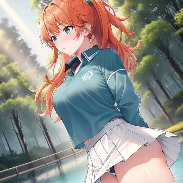 ảnh tốc váy anime 18