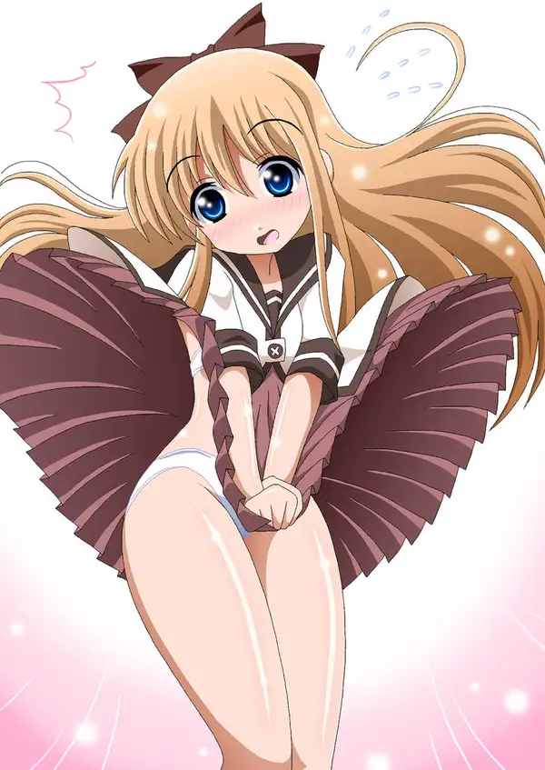 ảnh tốc váy anime 30