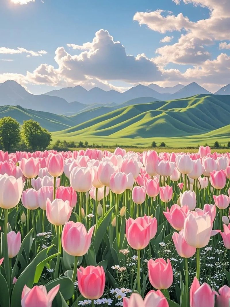 ảnh vườn hoa tulip 33